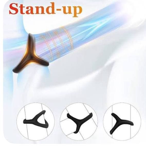 Triangular lock cockring