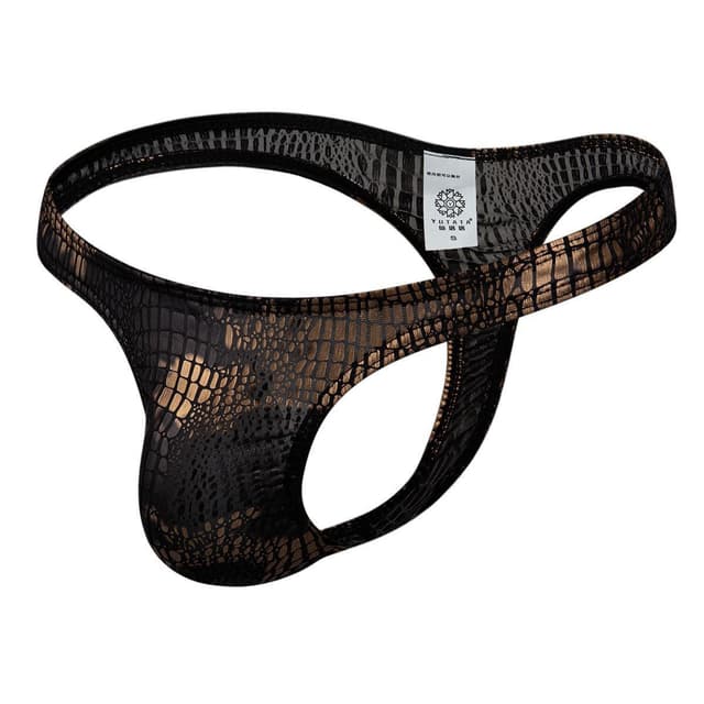 Animal-Skin Thongs